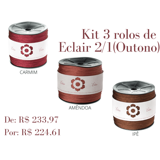 Kit Éclair 2/1 - 750GR (Outono)