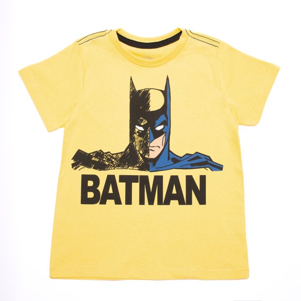 Camiseta Batman amarela - estampa shadow and light | Backino