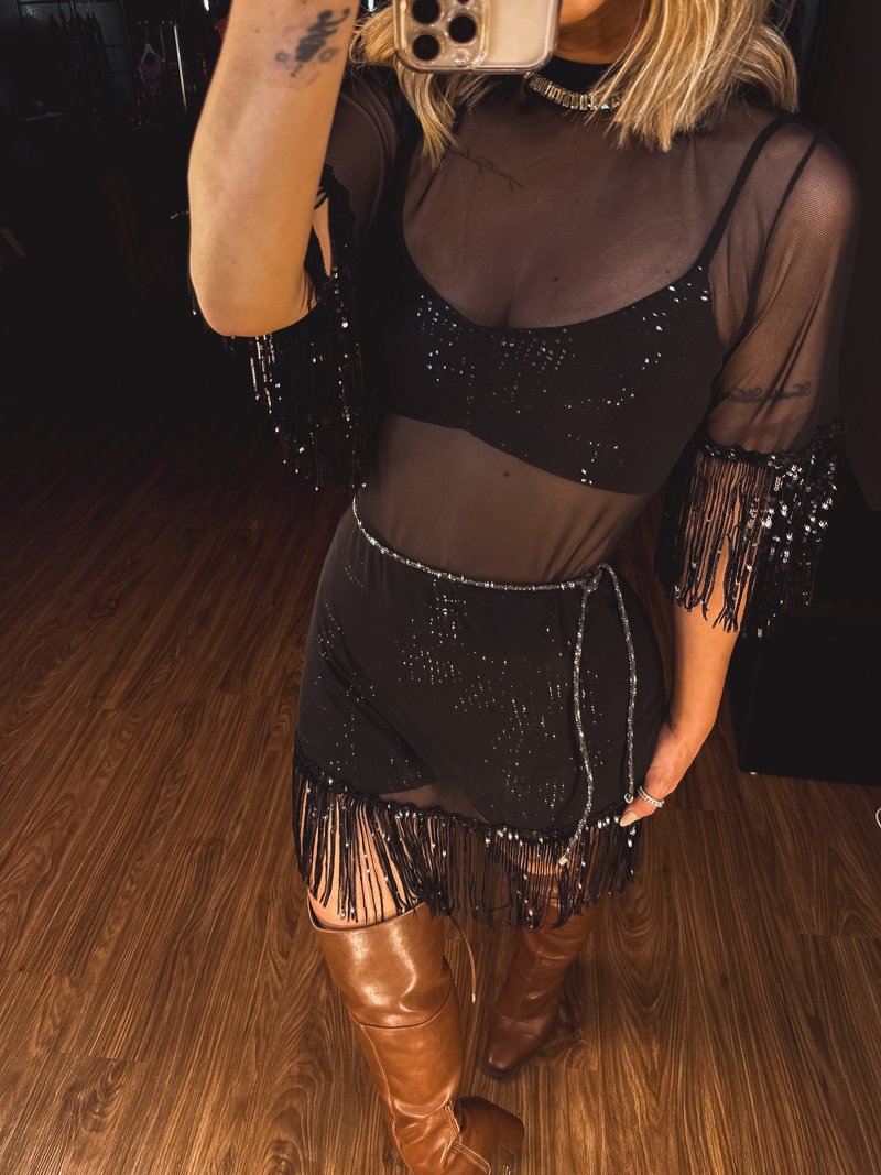 MAX T-SHIRT TULE LUXO COM FRANJAS ( SHORTS E TOP INCLUSOS) | Wendy