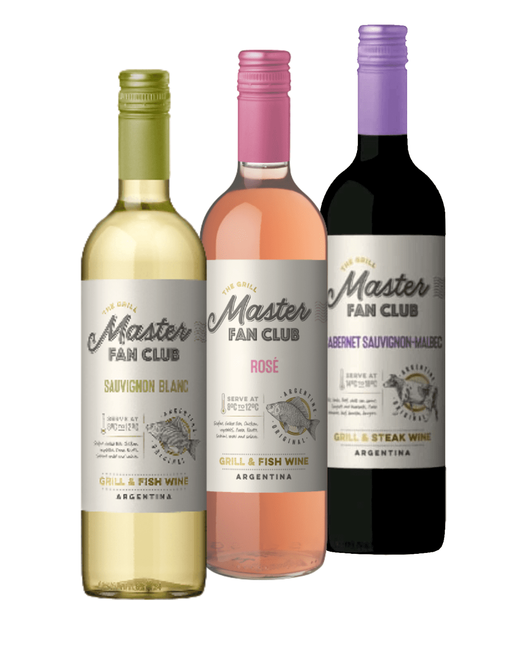 Kit The Grill Master Fun Club 750 ml Argentina Vinhos Fernandes