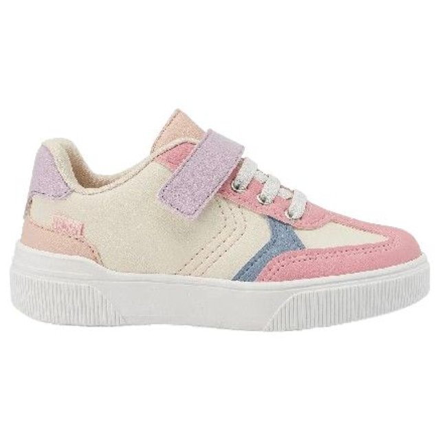 Tênis KLIN Feminino Off White/Rosa/Lavanda | Madalena Mix