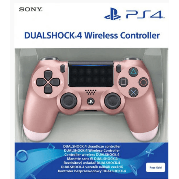 Controle PS4 DualShock 4 Wireless Controller Rose Gold Rosa Original ...