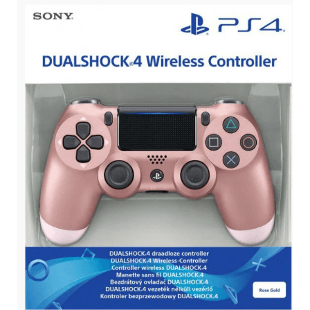 Controle PS4 DualShock 4 Wireless Controller Rose Gold Rosa Original ...