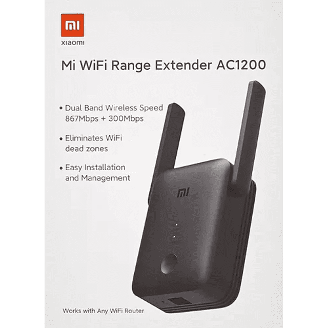 Repetidor Sem fio Wi-Fi Xiaomi Range Extender AC1200 RA75 1167Mbps