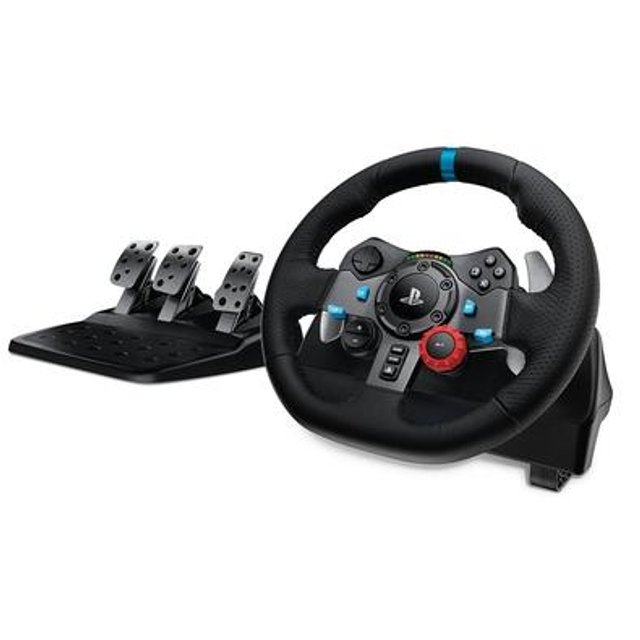 Volante Logitech G29 Driving Force para PS3/PS4/PS5/PC c/ Pedais