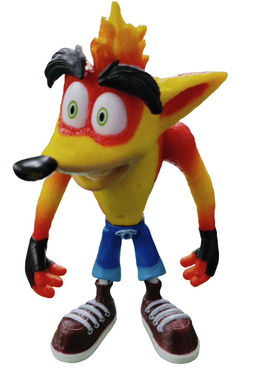 Boneco Crash Bandicoot 13Cm | CiaGames