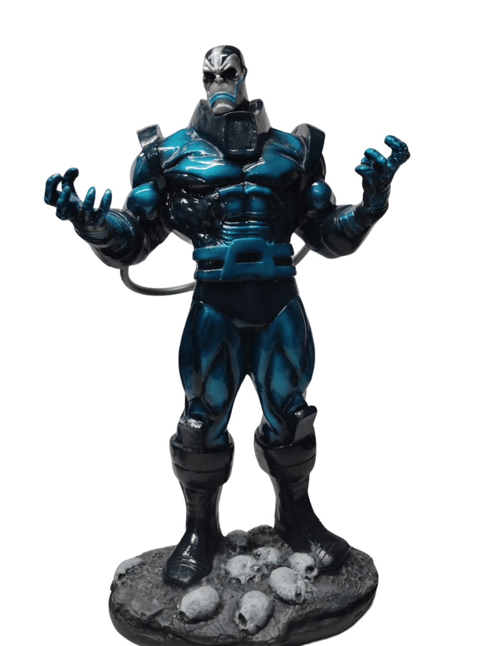 Boneco Resina Apocalyse Vilão Xmen Azul | CiaGames