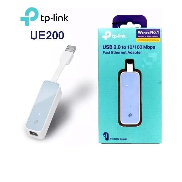 Adaptador Usb Rj45 Tp-link Ue200 Rj45 Ethernet Usb 2.0 | CiaGames