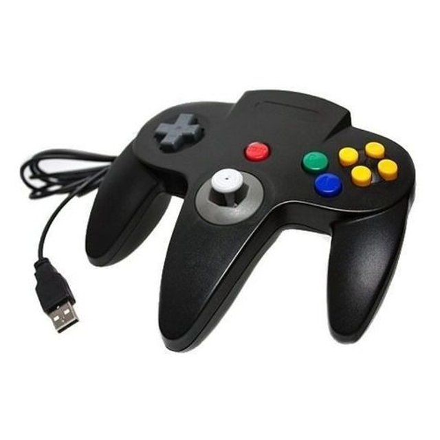 Controle Nintendo 64 N64 Usb Para Pc