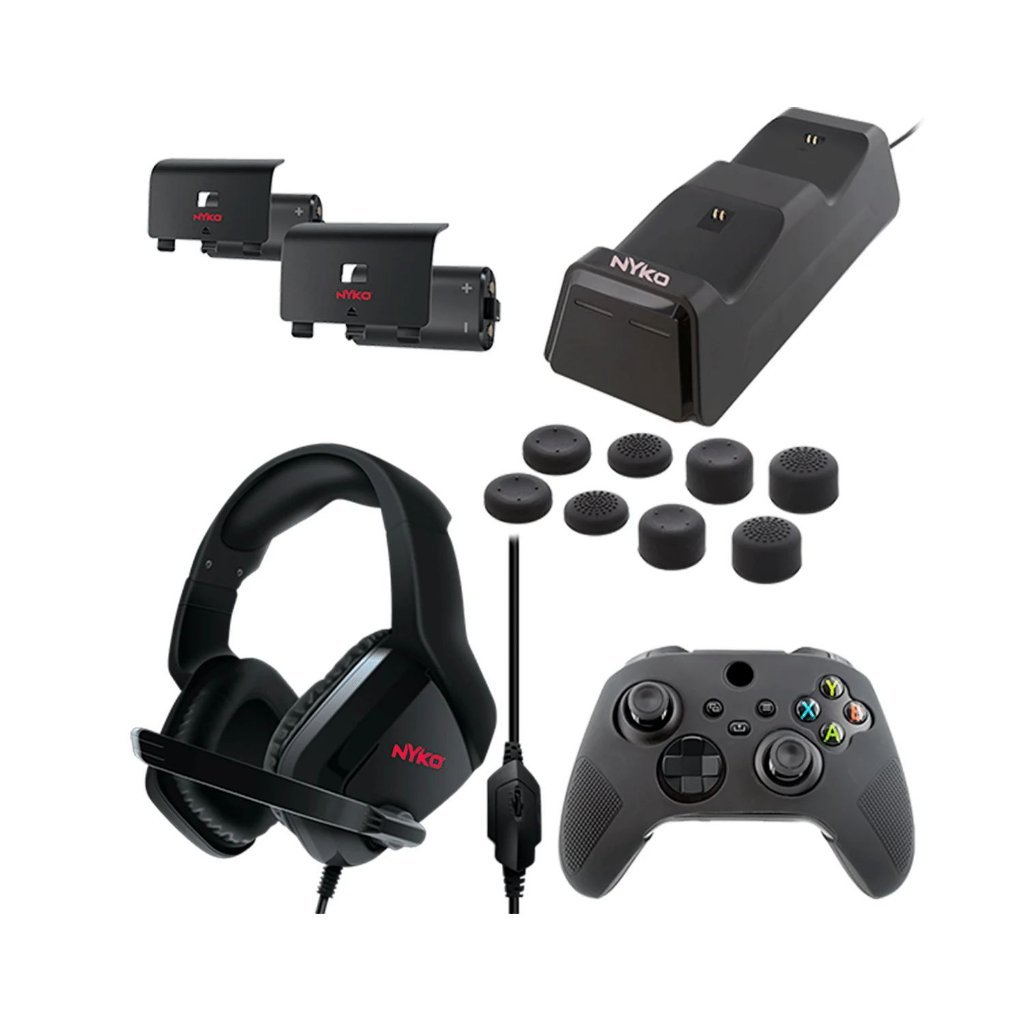 Kit de Acessórios para Xbox Series X/S Deluxe Master Pak - Preto