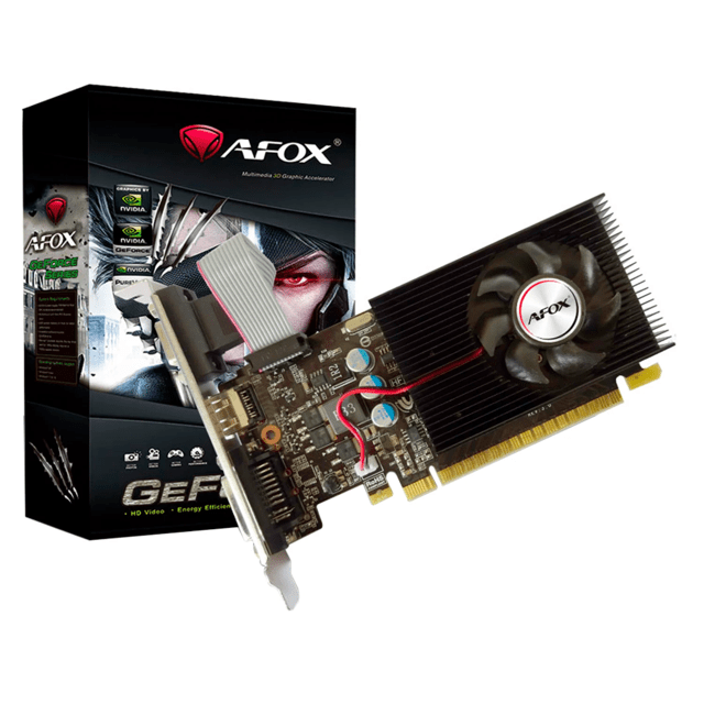 Placa de vídeo Afox GeForce GT 730 4GB / DDR5 / 64BIT - (AF730-4096D5H5)