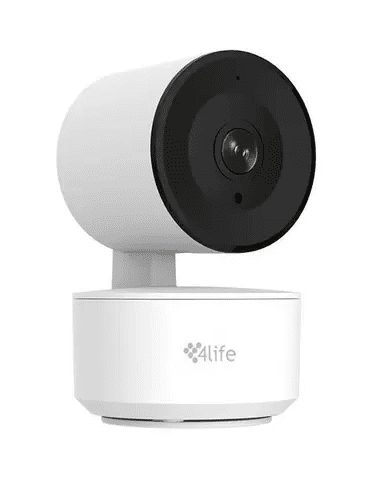 Câmera De Segurança Seguranca Ip Copo 4Life Trak 360 Inteligente Flu6N 3.6Mm 3Mp