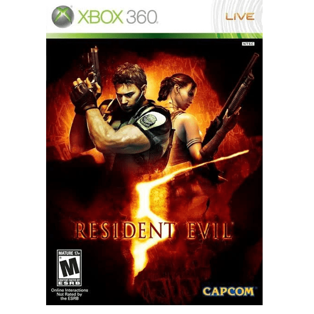 Xbox 360 - Resident Evil 5 - Seminovo