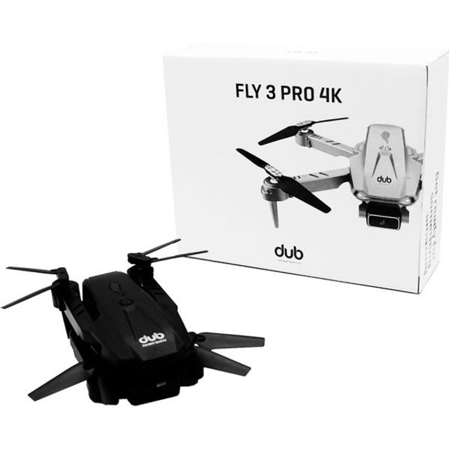 Drone Dub Dubfly Fly 3 Pro 4K - Preto