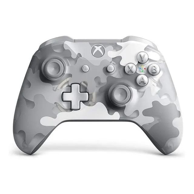 Controle Joystick s/ fio Microsoft Xbox One Arctic Camo Special Edition