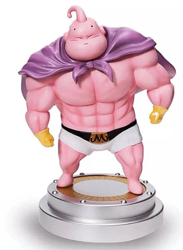 Boneco Action Figure Majin Boo Dragon Ball Z Fisiculturismo | CiaGames