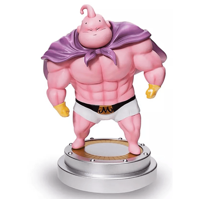 Boneco Action Figure Majin Boo Dragon Ball Z Fisiculturismo | CiaGames