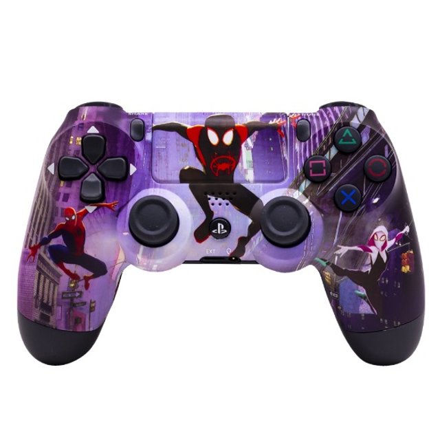 Controle PS4 Sem Fio Dualshock 4 para PlayStation 4 Spiderman Roxo ...