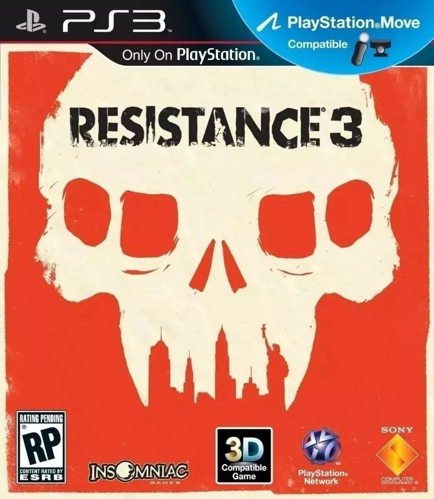 Ps3 - Resistance 3 - Seminovo