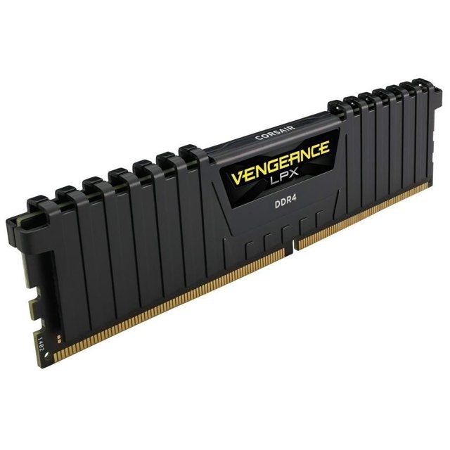 Memória Corsair Vengeance LPX 8GB 3000Mhz DDR4 C16 Black - CMK8GX4M1D3000C16
