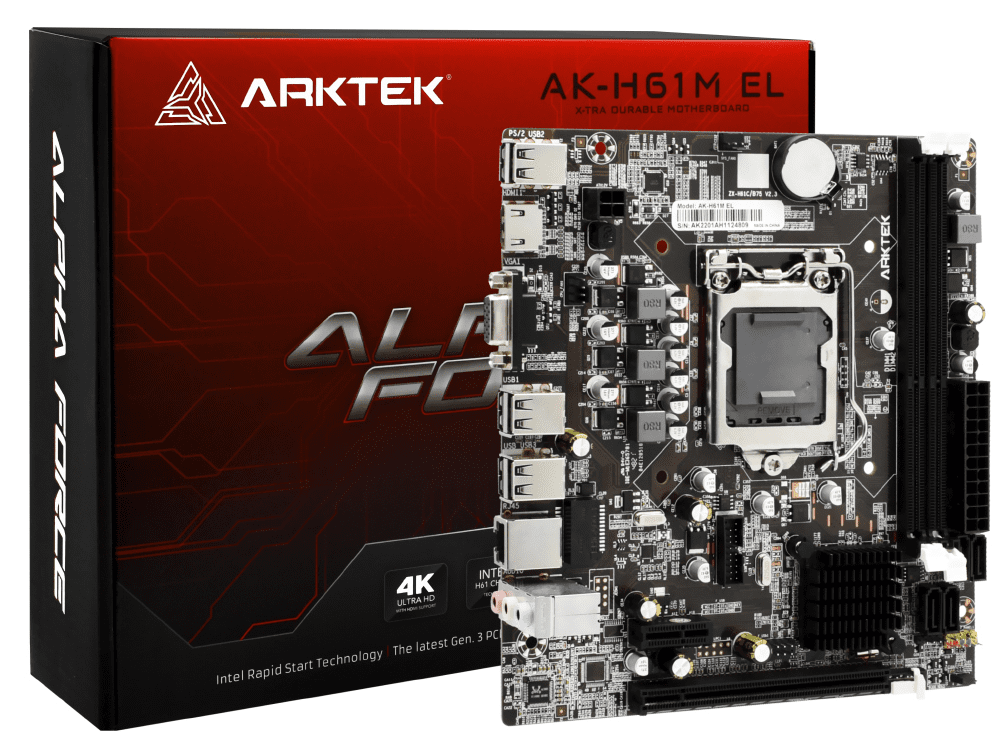 Arktek Motherboard Intel H410 Micro Atx Motherboard Arktek AK