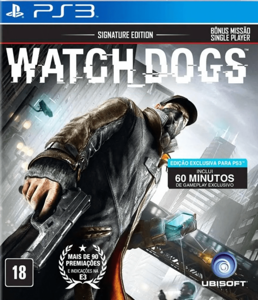 Ps3 - Watch Dogs - Seminovo