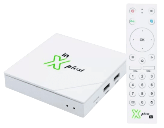Smart Tv Box Tvbox 8K Android 5G 2Gb Ram/16Gb Armazenamento In Xplus X Plus V3
