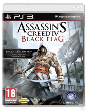 PS3 - Assassin's Creed Black Flag - Seminovo