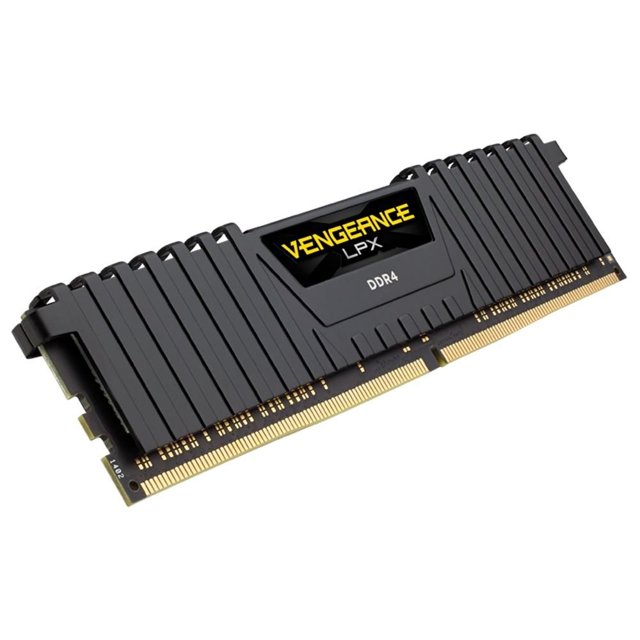 Memória Corsair Vengeance LPX 8GB 3000Mhz DDR4 C16 Black - CMK8GX4M1D3000C16