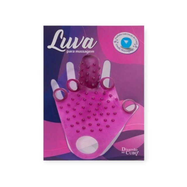 Luva para Massagem com Dado - Diversão Ao Cubo