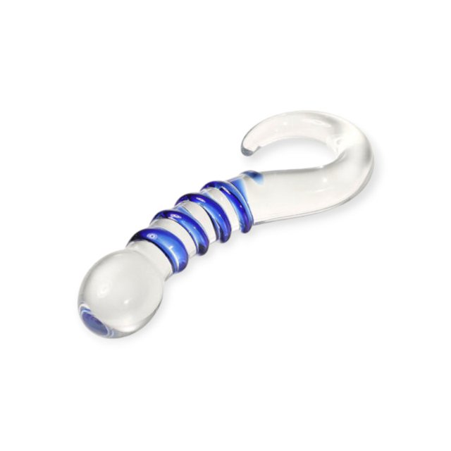 Plug Anal Transparente com Ponta Saliente - Estilo e Prazer | Embalagem  Discreta