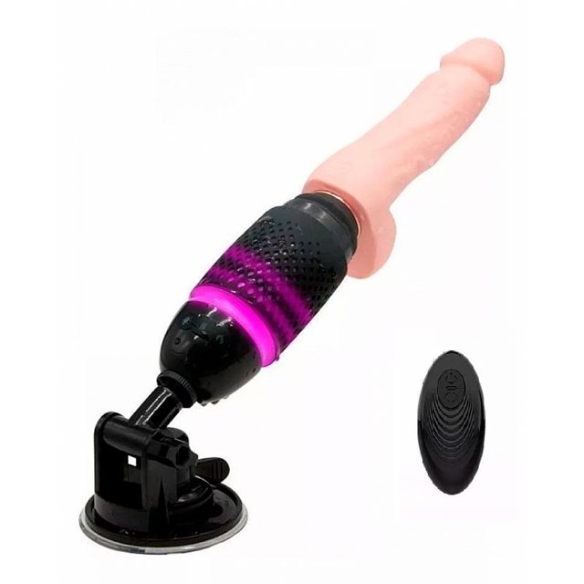 Máquina do Sexo com Controle Remoto sem Fio Super Mini Sex Machine - Dibe