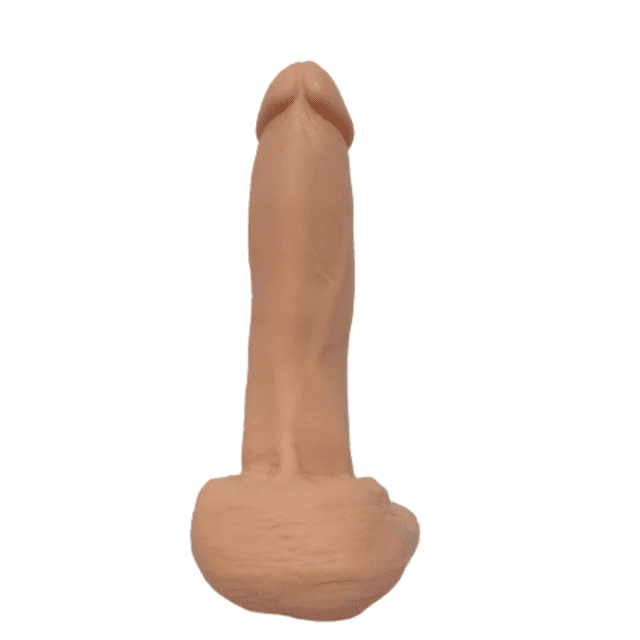 Pênis Realístico em Cyberskin com Articulação 19cm x 4cm Passionate Bege - Lovetoys
