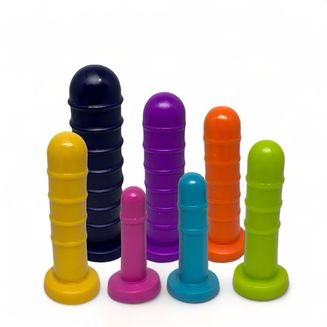 Kit com 7 Dilatadores Vaginais Lovetoys