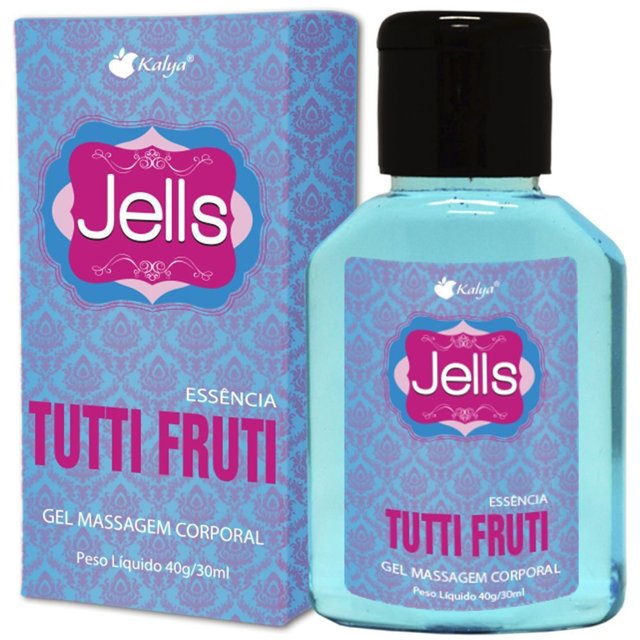 Gel Beijável Jells Tutti Frutti 30ml - Kalya
