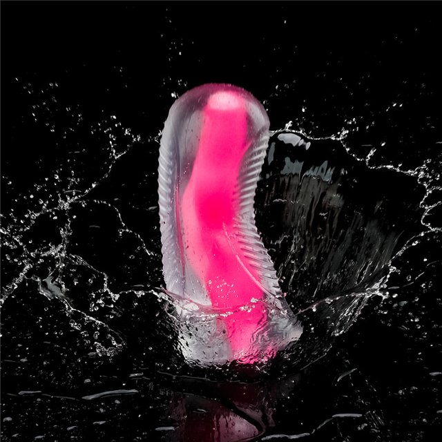Masturbador que Brilha no Escuro 6.0'' Lumino Play Masturbator Pink Glow - Lovetoy
