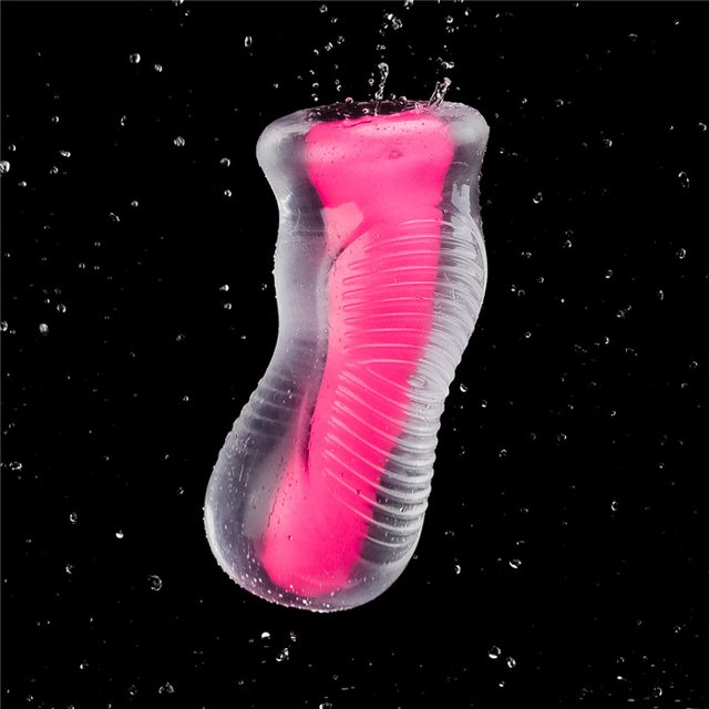 Masturbador que Brilha no Escuro 6.0'' Lumino Play Masturbator Pink Glow - Lovetoy