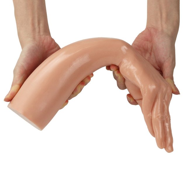 Penetrador para Fisting Mão com Dedos Juntos e Braço Tamanho Real 13.5" King Size Realistic Magic Hand – Lovetoy