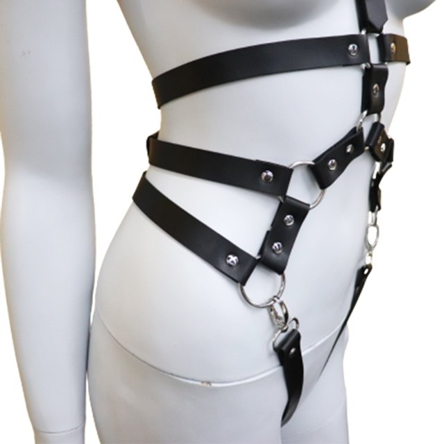 Harness de Corpo com Argolas Domi - Coleção Fetiche Lovetoys