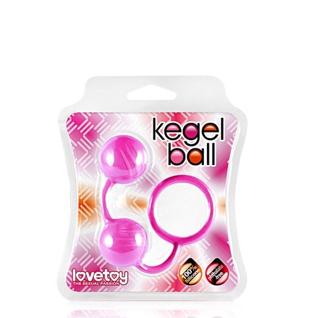 Bolas de Pompoarismo em Silicone com 2 Esferas Kegel Ball - Lovetoy
