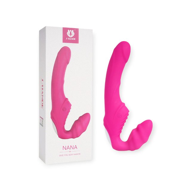 Vibrador Strapless Recarregável com 9 Modos de Vibração Nana - S-Hande