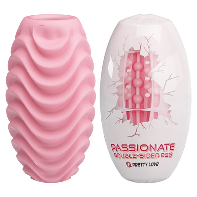 Masturbador Egg Dupla Face Passionate Double-Sided Egg Rosa – Pretty Love