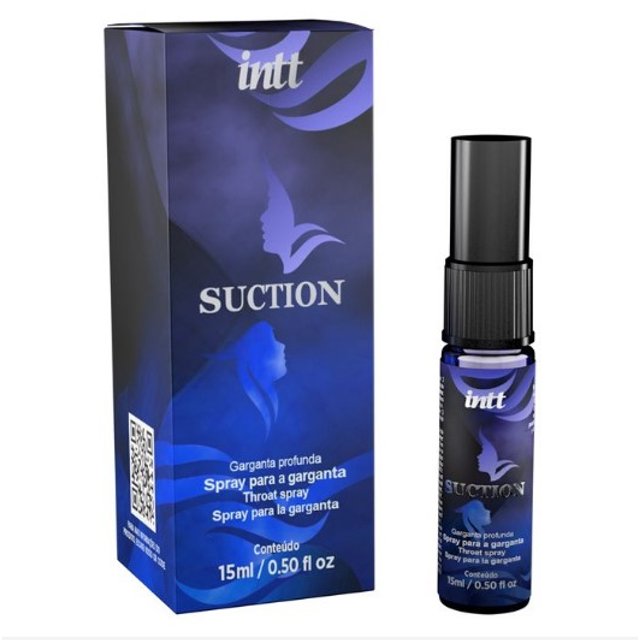 Spray para Sexo Oral Garganta Profunda Suction 17ml - Intt