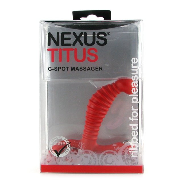 Estimulador de Próstata Curvado com Saliências - Nexus