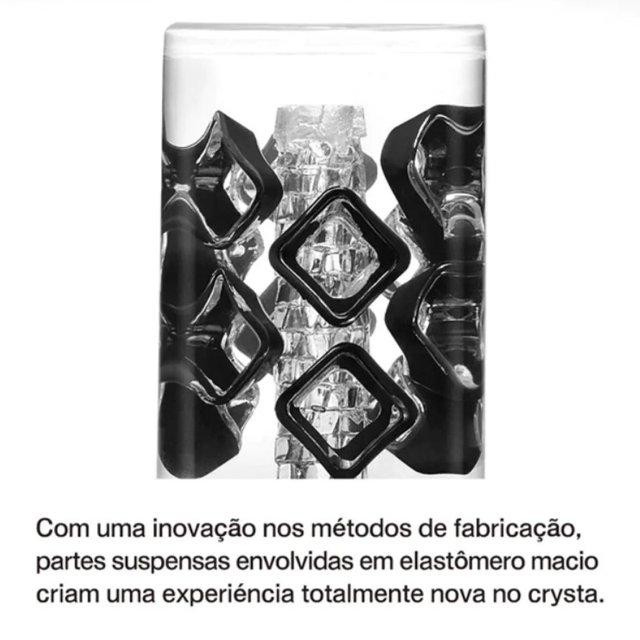 Masturbador com Cubos Crysta Block - Tenga