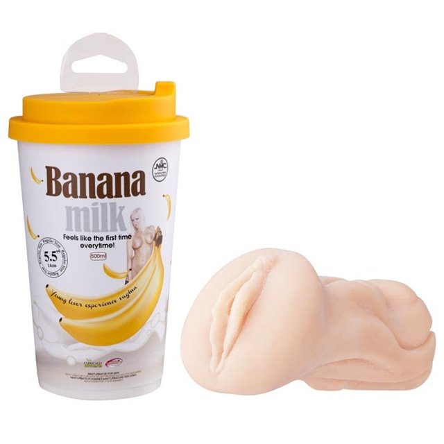 Masturbador Vagina Fantasy Café Banana Milk - Nanma