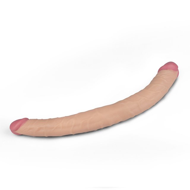 Pênis Duplo Realístico 36.5cm  King Size Realistic Ladykiller Tapered Double Penetration - Lovetoy