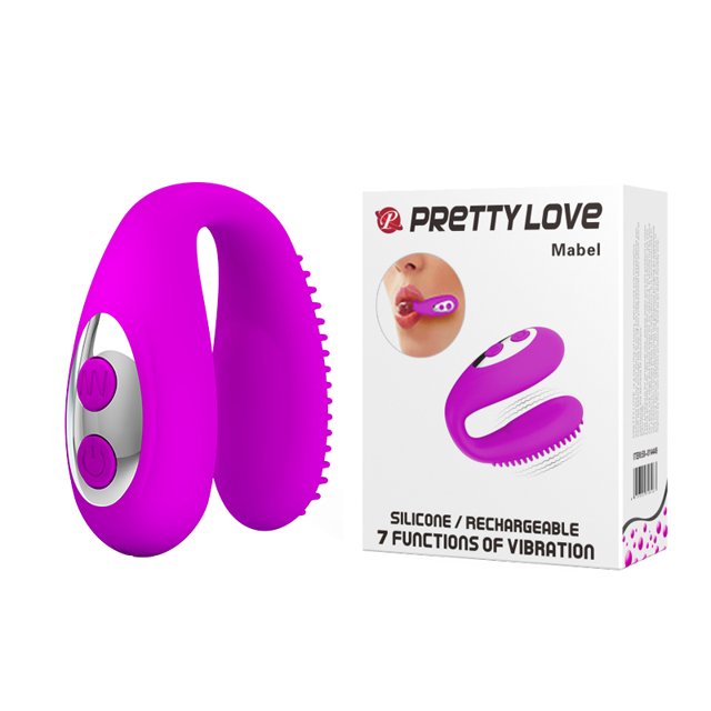 Vibrador de Boca para Sexo Oral Recarregável com 7 Modos de Vibração Mabel – Lovetoys