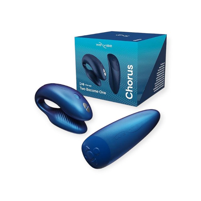 Vibrador para Casal com Controle via Aplicativo Chorus Azul - We Vibe