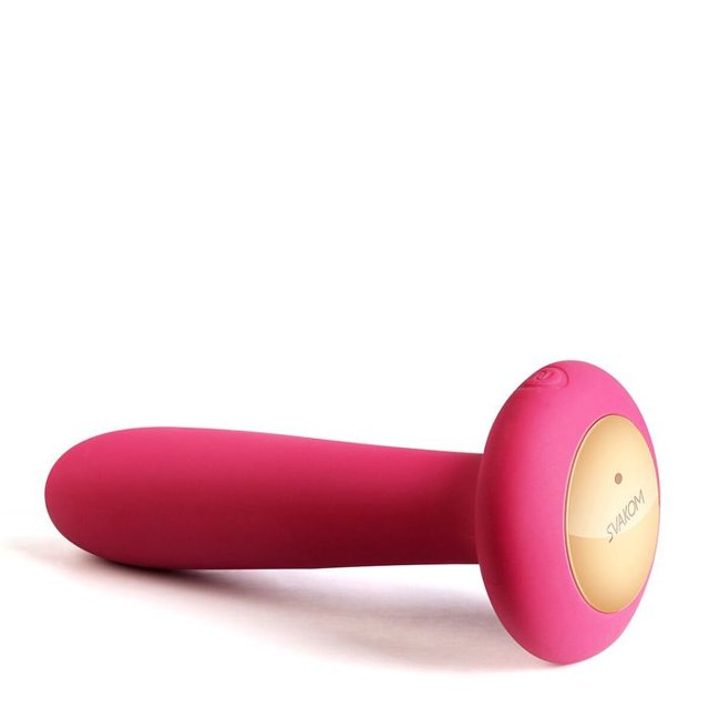 Plug Anal com Aquecimento e Controle Remoto com 10 Modos de Vibração Primo Pink – Svakom